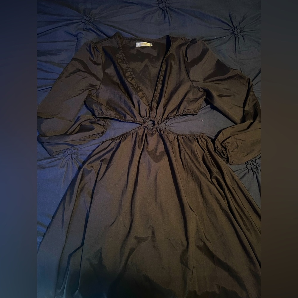 Black dress size M new never worn